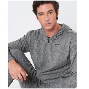 Nike Yoga | Lightweight Hoodie | Gray | Mens Small